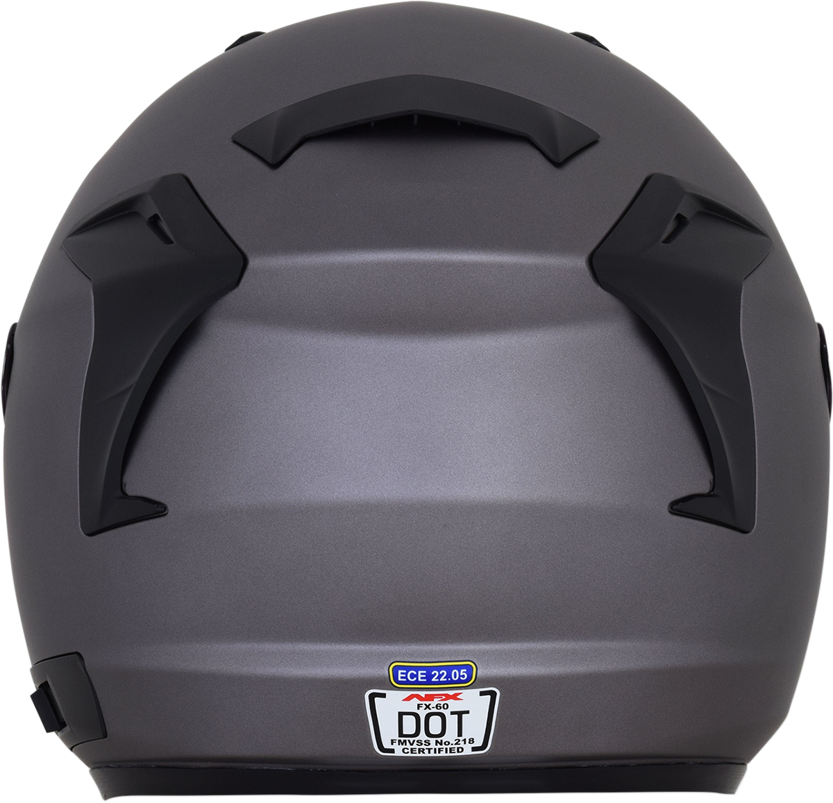 Bill's Exhausts AFX FX-60 helmet in frost gray, small size, showing the sleek design and matte finish of the motorcycle helmet.