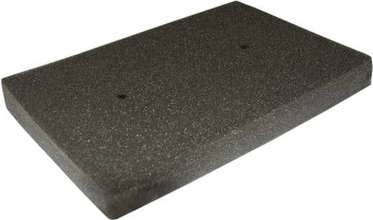 Hiflofiltro HFA2505 air filter for high performance engines, showing the clean, rectangular filter element with brand markings.