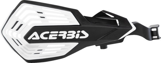 ACERBIS Handguards - K-Future - Black/White 2983291007 - Howling Moto