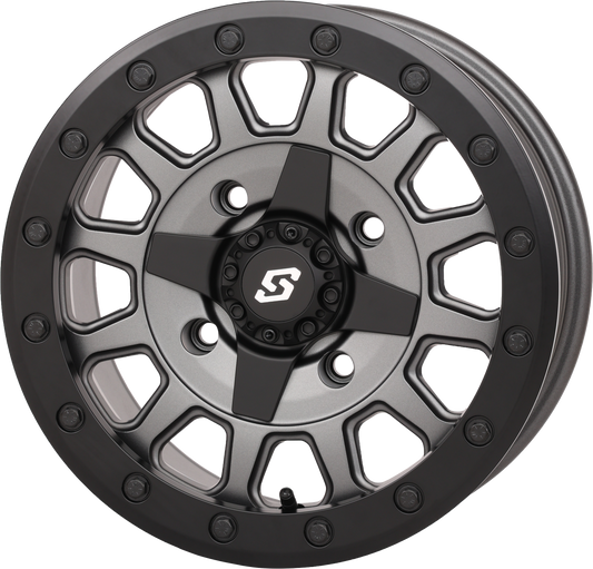 SEDONA, SEDONA Adapt DD Wheel 15x7 Matte Gunmetal Grey - 5+2 Offset for 4/137 & 4/156 Bolt Patterns