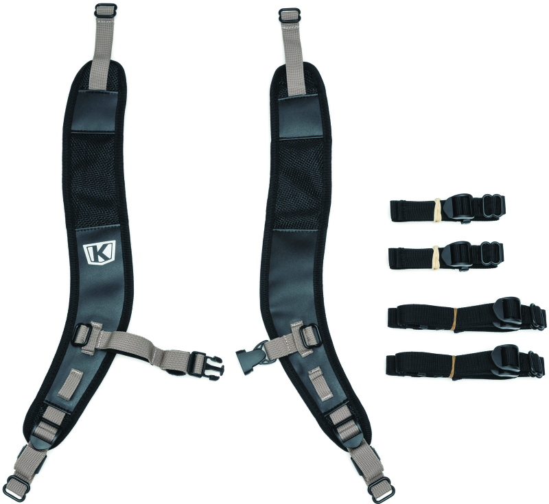 Kuryakyn Torke 7L dry tank bag with backpack straps, waterproof motorcycle gear, shown on bike tank, compact and durable design.