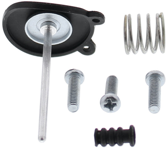 QuadBoss Honda TRX450R accelerator pump kit part 420596 with components visible, designed for 2004-2005 ATV engine performance.