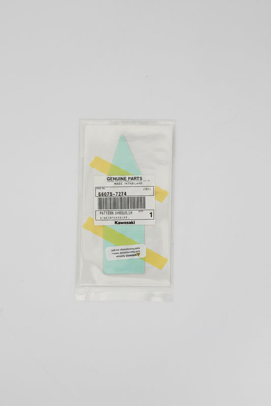 Kawasaki OEM Shroud Decal | Part #56075-7274