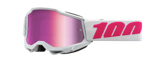 100% Accuri 2 Junior Goggles - Keetz - Pink Mirror 50025-00007 - Howling Moto