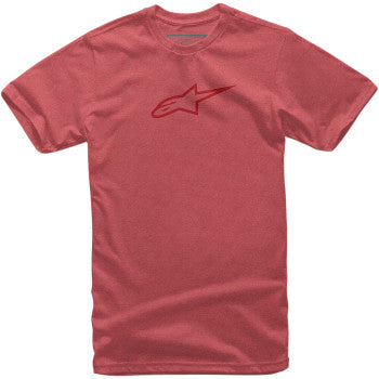 Alpinestars Ageless II T-Shirt - Heather Red/Red - 2XL(Closeout)