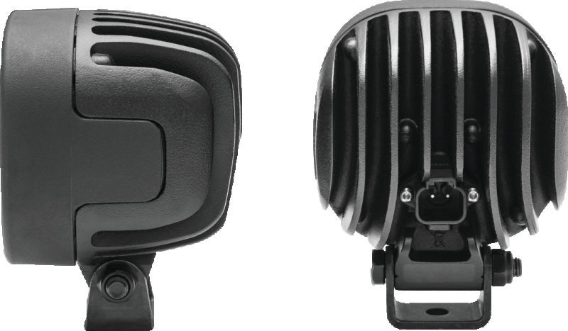Kuryakyn Lodestar 1850L spot beam high-output driving lights mounted on a powersports vehicle for enhanced visibility.
