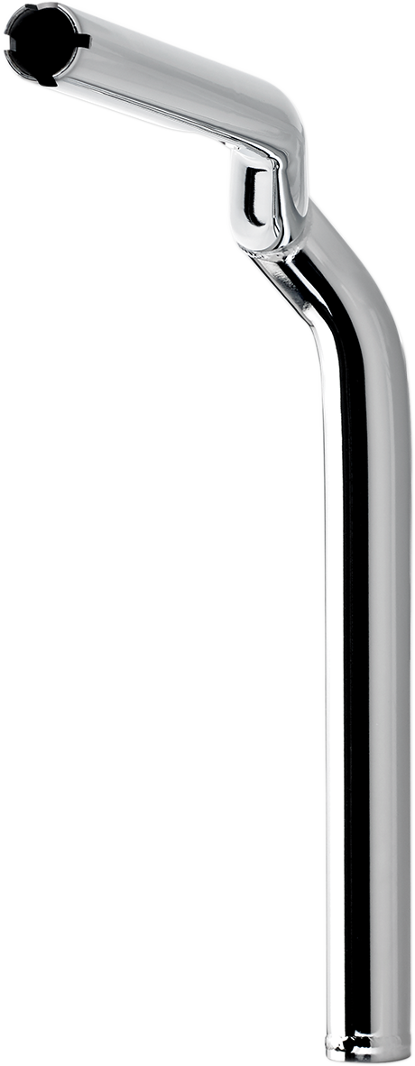 Chrome BILTWELL Tyson XL 14-inch pullback motorcycle handlebars with a sleek, curved design for custom cruiser bikes.