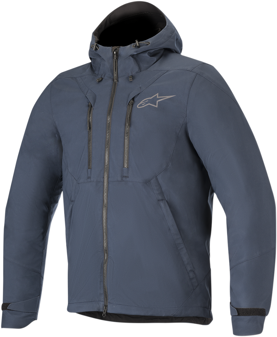 Alpinestars Domino Tech Jacket in navy, 2XL, featuring a sleek design and durable fabric, perfect for outdoor activities.