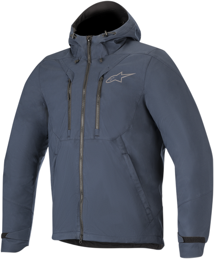 Alpinestars Domino Tech Jacket in navy, 2XL, featuring a sleek design and durable fabric, perfect for outdoor activities.