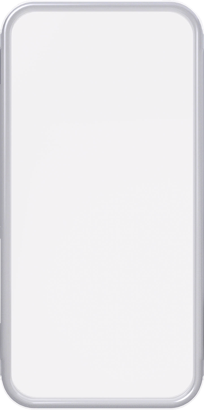 SP CONNECT Weather Cover on iPhone 13 Pro Max or 12 Pro Max, protective phone cover with clear, weather-resistant design.