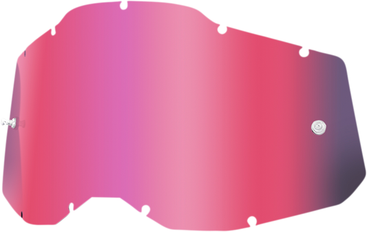 100% Accuri 2/Racecraft 2/Strata 2 Lens - Pink 59078-00006 - Howling Moto