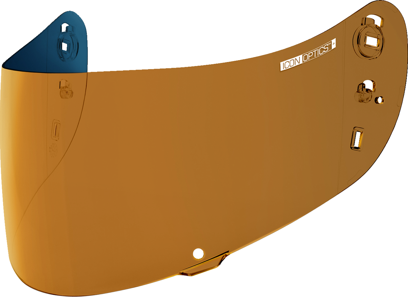 ICON Optics Airframe Pro/Airform/Airmada™ Shield in RST Bronze, motorcycle helmet replacement part with tinted visor.
