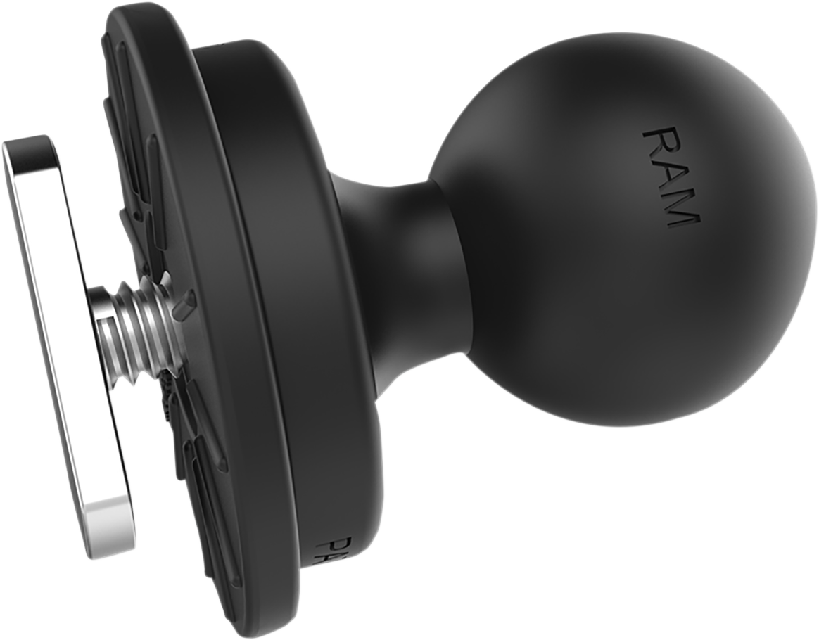 RAM MOUNTS Tough Track Ball engine mount by Bill's Exhausts, featuring a durable ball joint for secure installation.