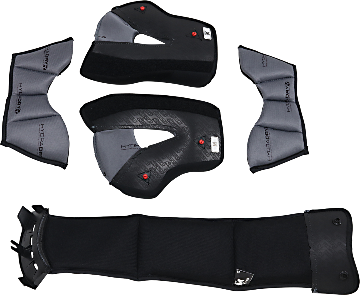 Bill's Exhausts ICON Variant Pro™ interior helmet set, medium/tight fit, showing padding and interior lining details.
