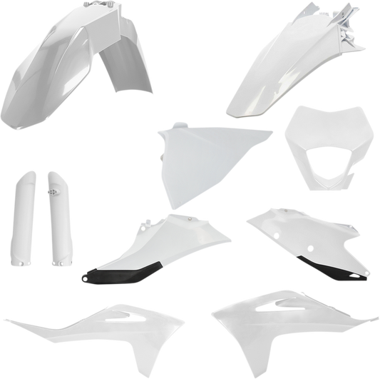 ACERBIS Full Replacement Body Kit - White/Black 2872811035 - Howling Moto