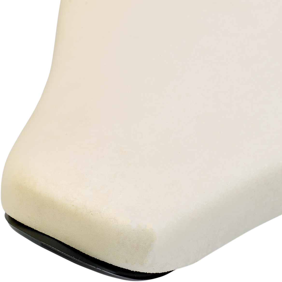 BILTWELL Midline foam seat pan for motorcycle seats, uncovered, shown in a natural state with a smooth foam surface.
