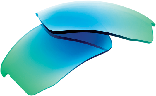 100% Speedcoupe Lenses - Green Multilayer Mirror 62026-260-01 - Howling Moto