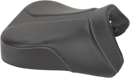 SADDLEMEN Adventuring Solo Seat for Tenere motorcycle, displaying black seat with textured surface and mounting hardware.