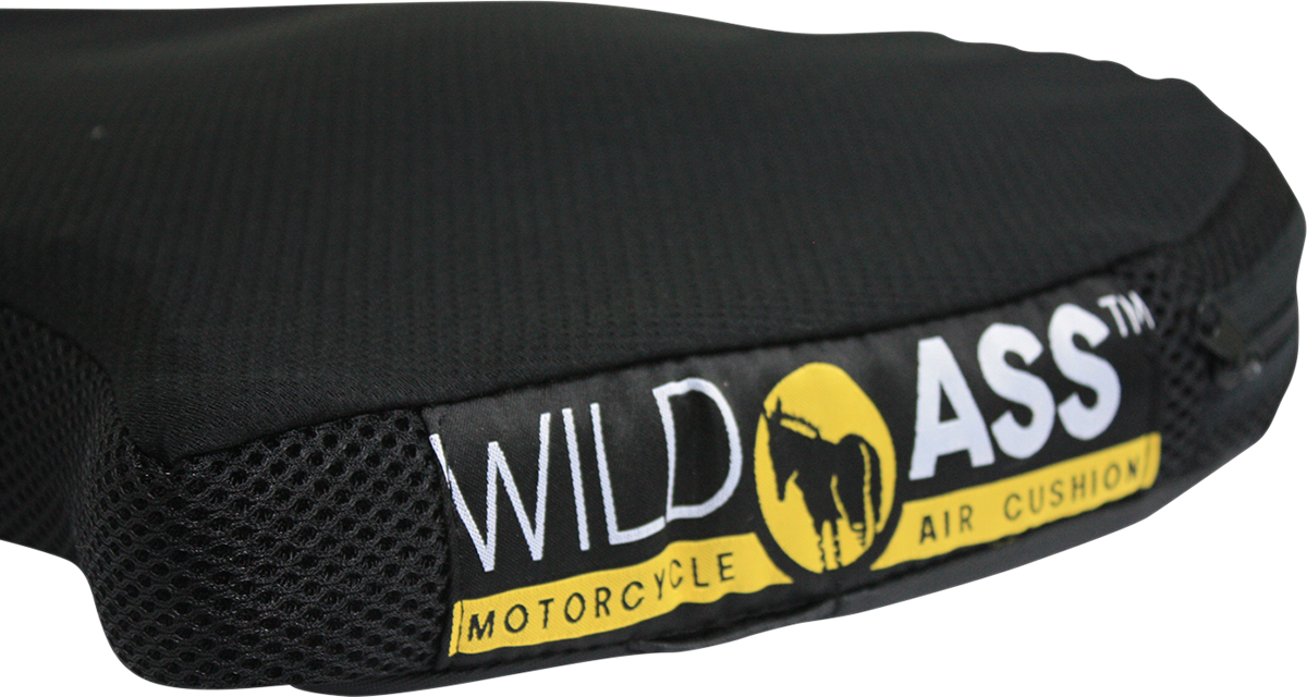Black WILD ASS Cushion Air Seat Classic Smart engine component by Bill's Exhausts, designed for comfort and support.