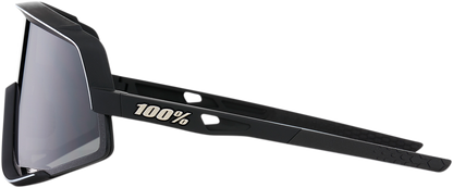 Bill's Exhausts Glendale sunglasses in black with smoke lenses, featuring a sleek frame and modern style.