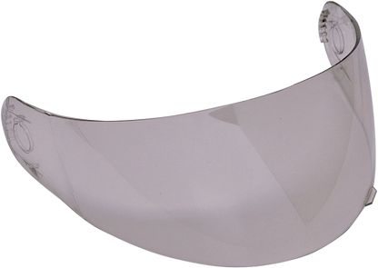 Bill's Exhausts AFX FX-90/FX-Magnus shield in smoke, outer view showing the sleek, tinted motorcycle shield design.