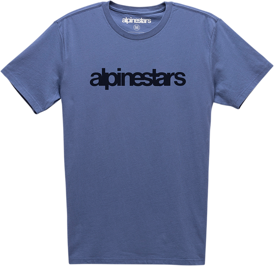 Blue Bill's Exhausts ALPINESTARS Heritage Word T-Shirt in 2XL with logo and graphic design, casual men's apparel