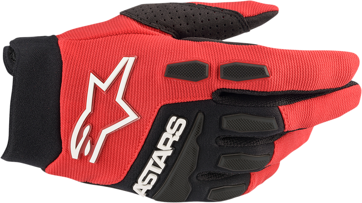 ALPINESTARS Full Bore Gloves - Bright Red/Black - Large 3563622-3031-L - Howling Moto