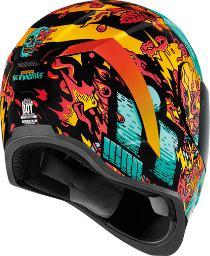 Blue ICON Airform™ Helmet Munchies with MIPS® technology in medium size, featuring a sleek design and adjustable straps.
