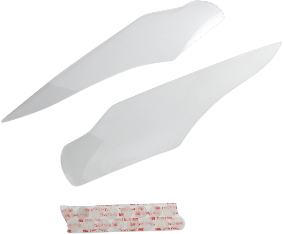 Bill's Exhausts SHOW CHROME headlight protector for engine, durable metal shield with chrome finish, designed for vehicle protection.