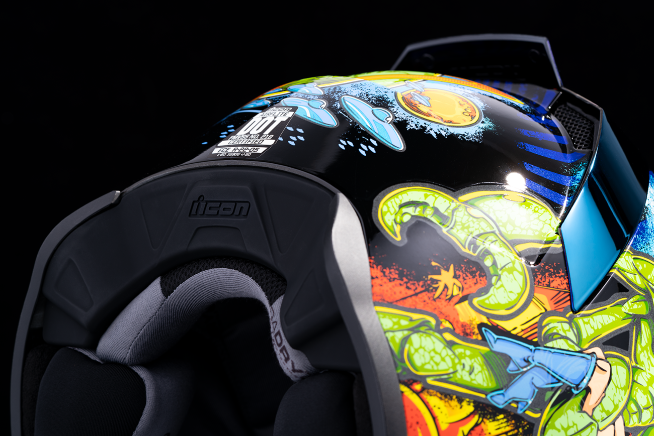 ICON Airflite™ Helmet - Bugoid Blitz - Blue