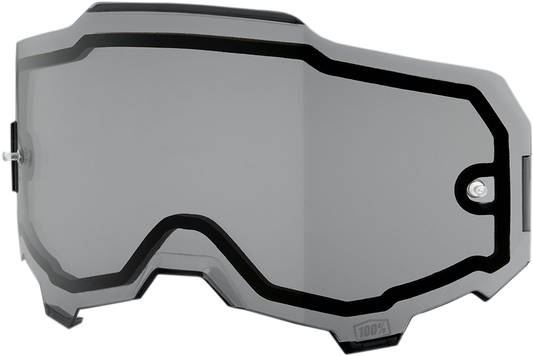 Bill's Exhausts Armega Dual Lens Smoke 59051-00002 lens, showcasing dark tinted protective lenses for motorcycle or vehicle use.