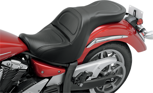 SADDLEMEN Seat - Explorer - without Backrest - Stitched - Black - XVS1300 Y07-13-029