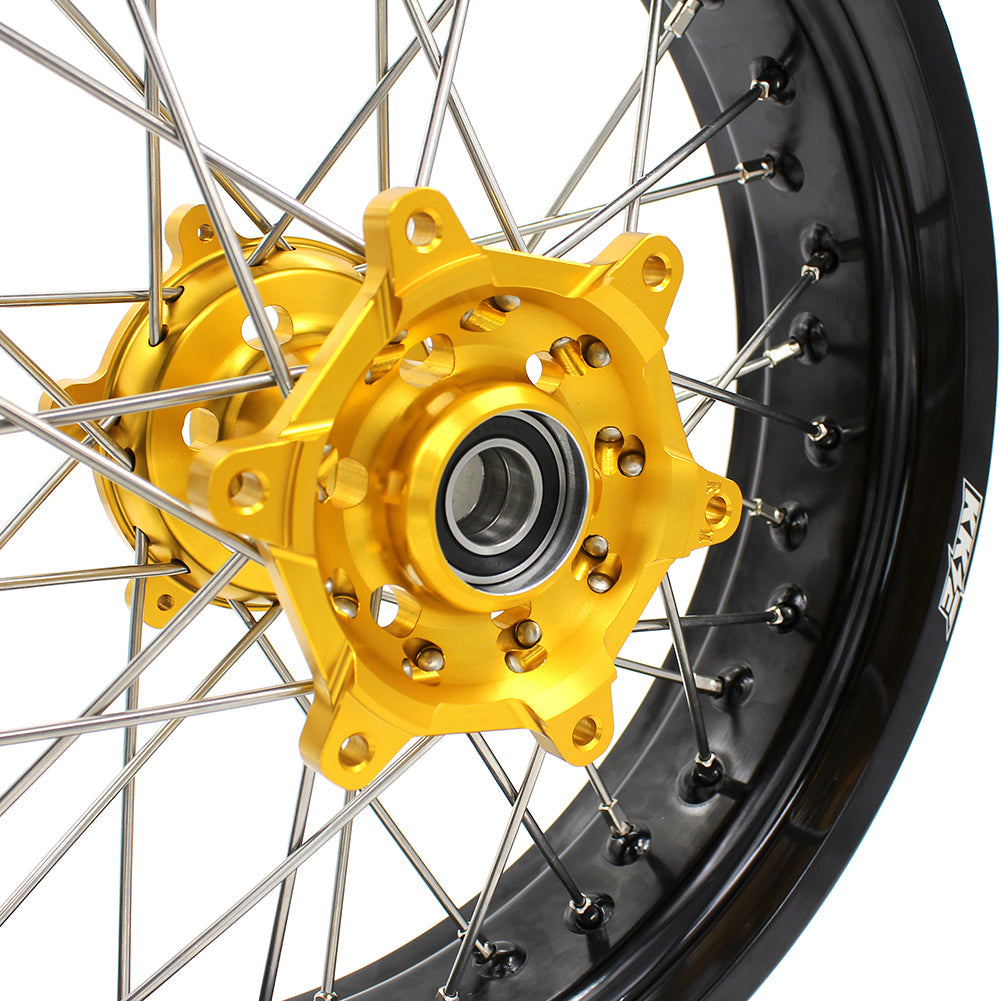 KKE 17Inch Supermoto Dirtbike Wheels For SUZUKI DRZ400SM 2005-2024 - Howling Moto