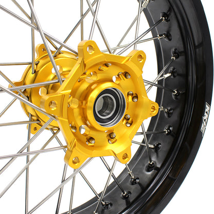 KKE 17Inch Supermoto Dirtbike Wheels For SUZUKI DRZ400SM 2005-2024 - Howling Moto