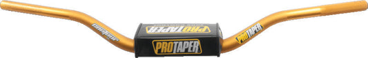 ProTaper Contour Henry/Reed Handlebar in gold, motorcycle handlebar with ergonomic design, made by Bill's Exhausts
