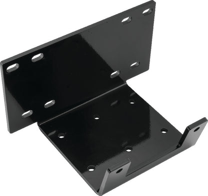 QuadBoss Kawasaki KVF750 Brute Force ATV winch mount part #568584 installed on the vehicle, showing sturdy metal construction.