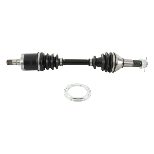 All Balls ABM-CA-8-115 axle showing durable metal construction for precise OEM fitment and reliable performance.