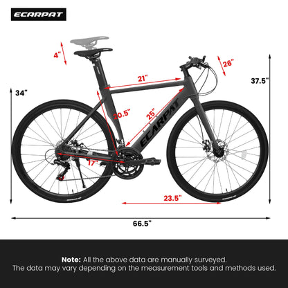 Hycline Ecarpat ZFA 700×32C bicycle tire mounted on wheel, close-up view showing tread pattern and sidewall details