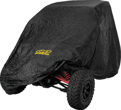 QuadBoss UTV 4-seater cover for Polaris RZR-4 800/900 and Honda Pioneer, all-weather protective weather-resistant cover.