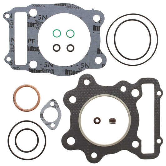 QuadBoss top end gasket set for Honda ATC250 series (1985-1987), includes engine gaskets and seals for ATV repair.