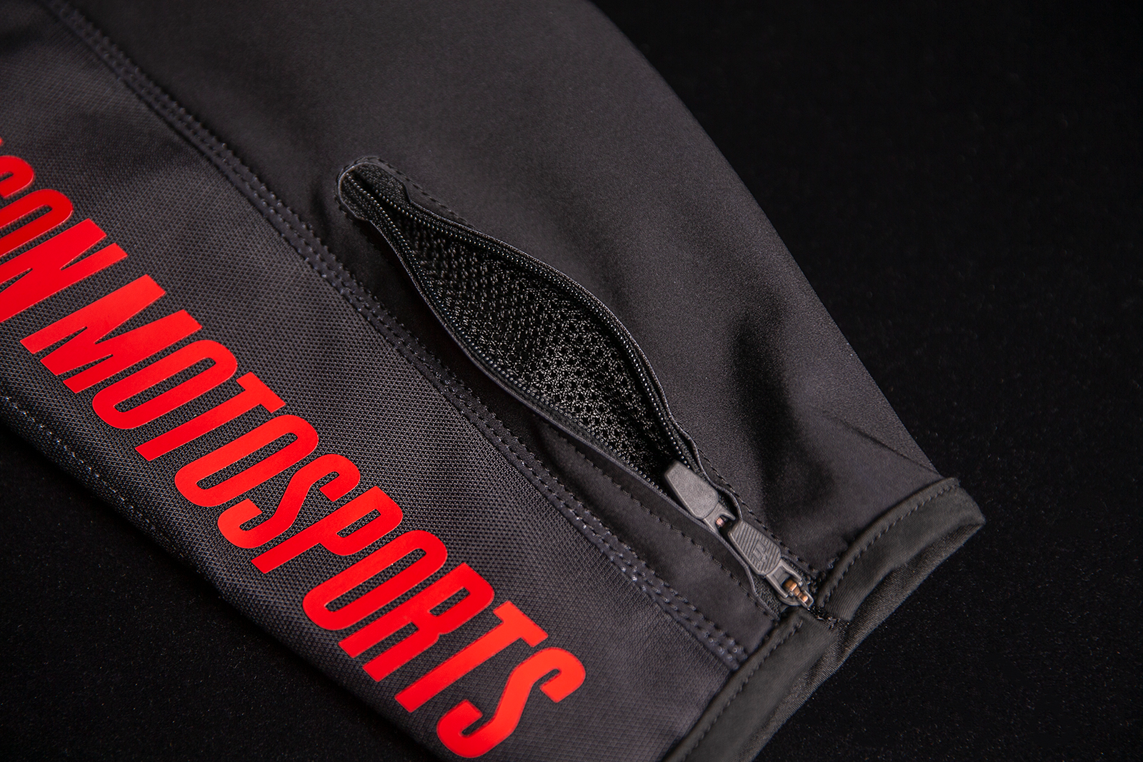 Gray ICON Airform Battlescar™ jacket by Bill's Exhausts, medium size, with detailed armored design and sleek style.