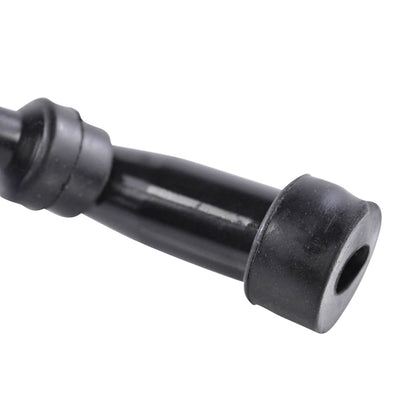 RM STATOR external ignition coil with spark plug cap, motorcycle part RM06003, showing the coil and attached cap.