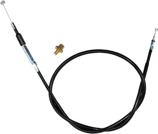 Motion Pro black vinyl clutch cable Part 02-0373 with detailed control for motorcycle clutch systems.