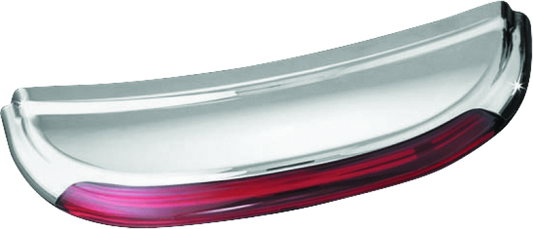 Kuryakyn LED turn signal bar filler panel installed on Harley Davidson FLHX and FLTRX models, showcasing sleek motorcycle accessory.