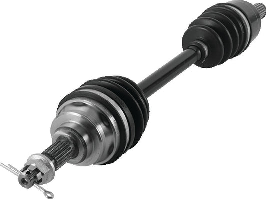 QuadBoss front right replacement axle for Honda TRX500FA FourTrax Foreman Rubicon 2005-2007, showing metal shaft and joints