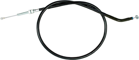 Black vinyl clutch cable by MOTION PRO, model 02-0238, designed for improved motorcycle clutch performance.