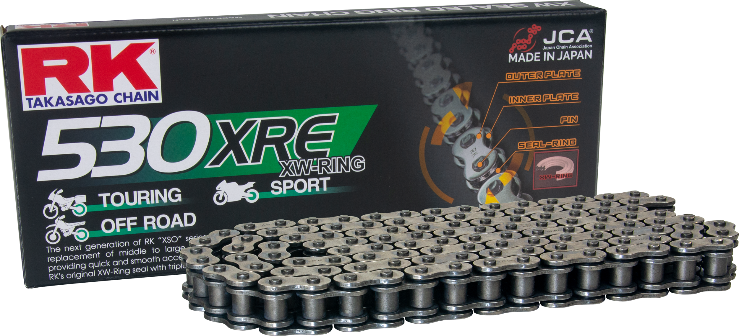 RK EXCEL, RK EXCEL 530XRE-120 Drive Chain for High-Performance ...