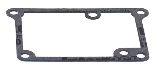 All Balls Float Bowl Gasket, motorcycle part, close-up view showing black rubber gasket for fuel float bowl replacement.