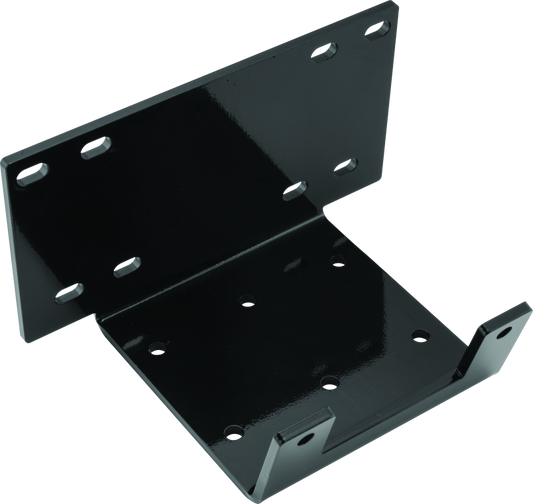 QuadBoss Kawasaki KVF750 Brute Force 4x4i ATV winch mount part #568584 on ATV showing mounting bracket and hardware
