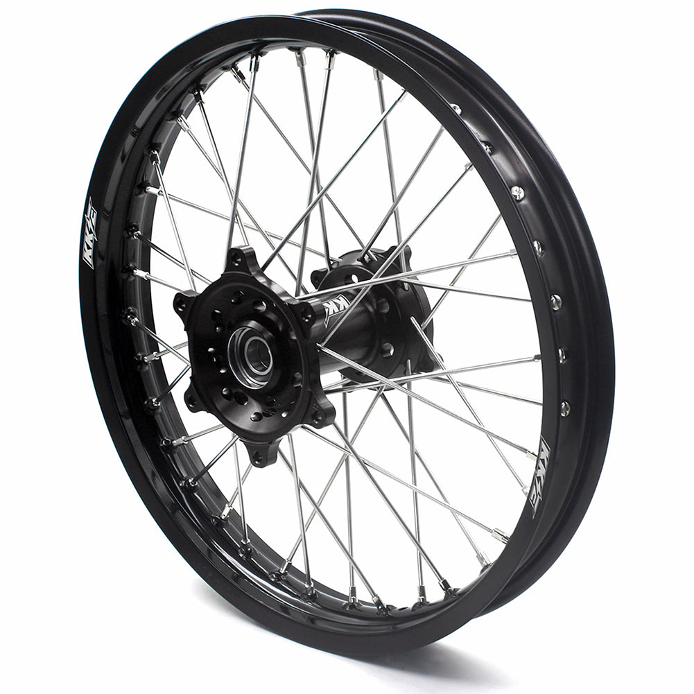 KKE 21 & 18 Enduro Wheels Rims for Husqvarna TE TC FE FC SMR TXC  2000-2013 Red Hubs - Howling Moto